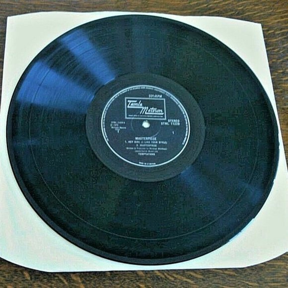 Vintage Vinyl LP THE TEMPTATIONS Masterpiece Tamla Motown Records Vinyl 1973 EMI - Picture 15 of 16
